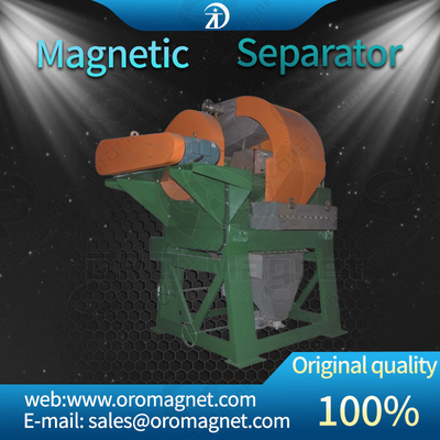 5.5 Kw separador magnético de alta pendiente húmeda, 20 - 50 m3 / h Equipo de separación magnética